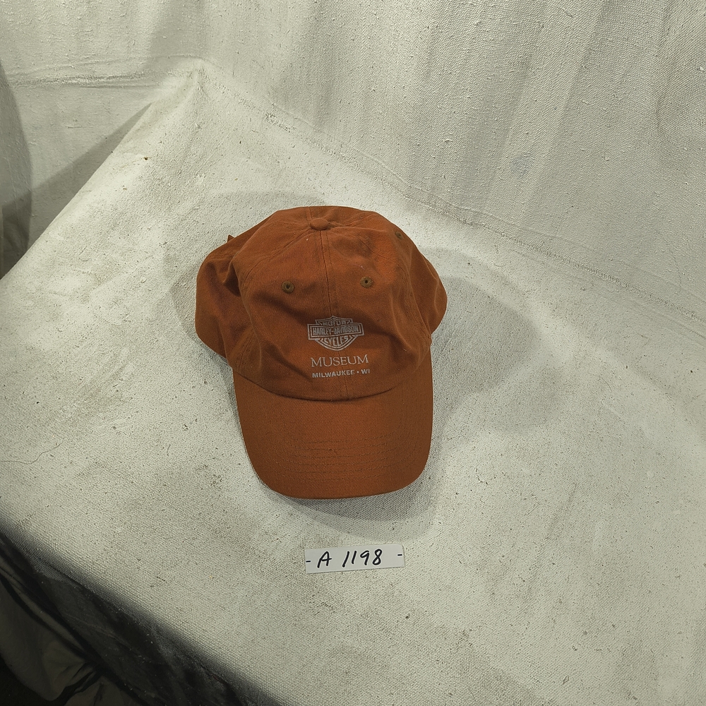 Harley-Davidson Museum Men's Adjustable Rust Colored Cap